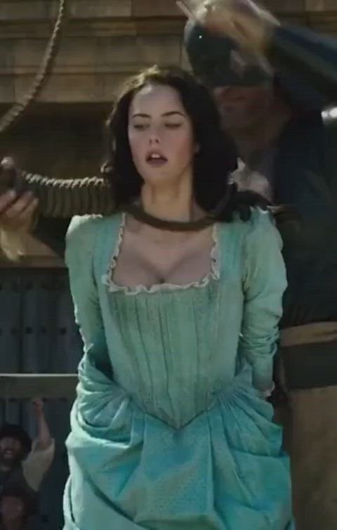 british cleavage kaya scodelario gif