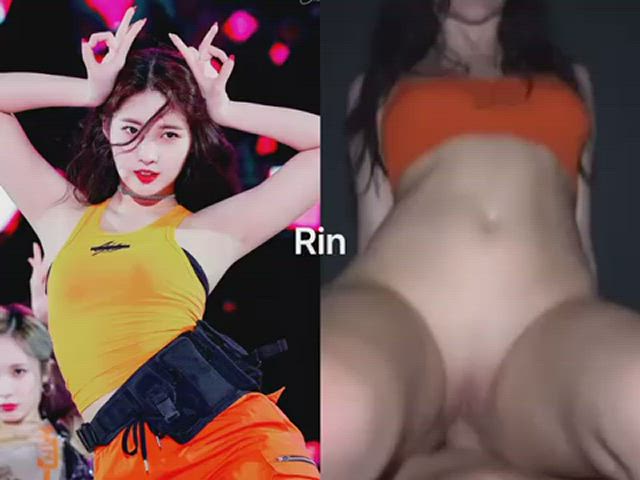 korean riding split screen porn gif