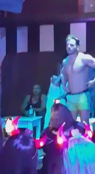 CFNM Cock Gay Stripper Stripping gif