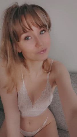 babe boobs cute lingerie nsfw onlyfans petite swedish teen tits legal-teens gif