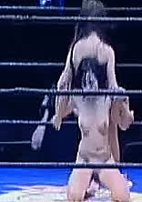 Nude Tits Wrestling gif