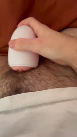 Got so hard fucking my toy