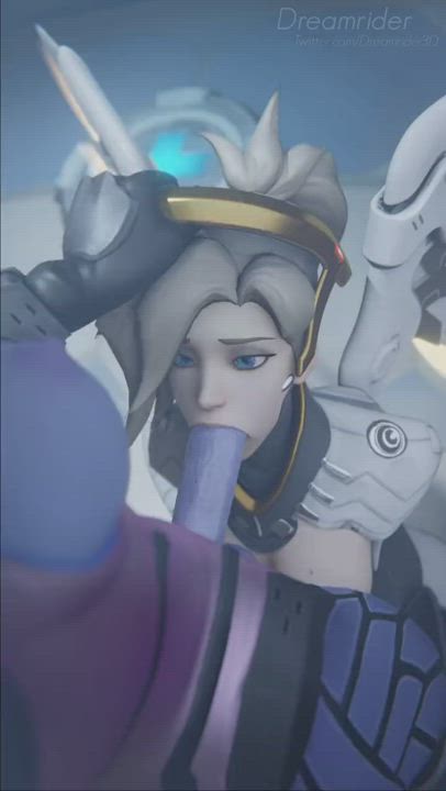 Futa Widowmaker face fucking Mercy (Sound Update) (Dreamrider) [Overwatch]