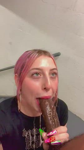 bbc deepthroat melody parker monster cock spitroast gif