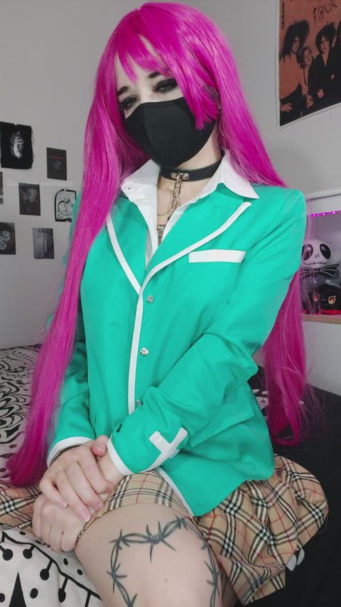 Moka from Rosario + Vampire by Anastasia Sullivan