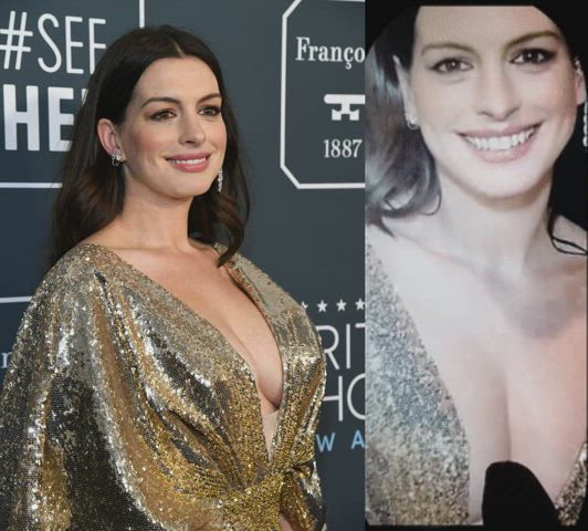 Anne Hathaway Celebrity Tribute gif