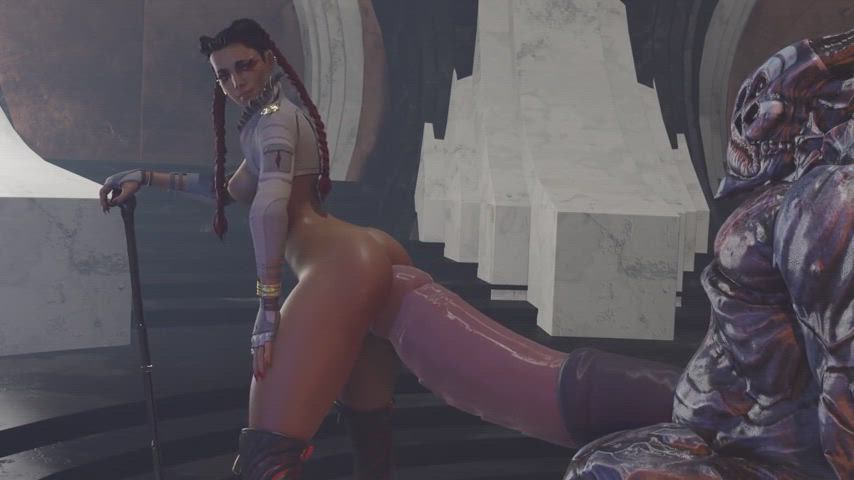 3d big dick cowgirl extreme hentai monster cock riding sfm sloppy wet pussy gif