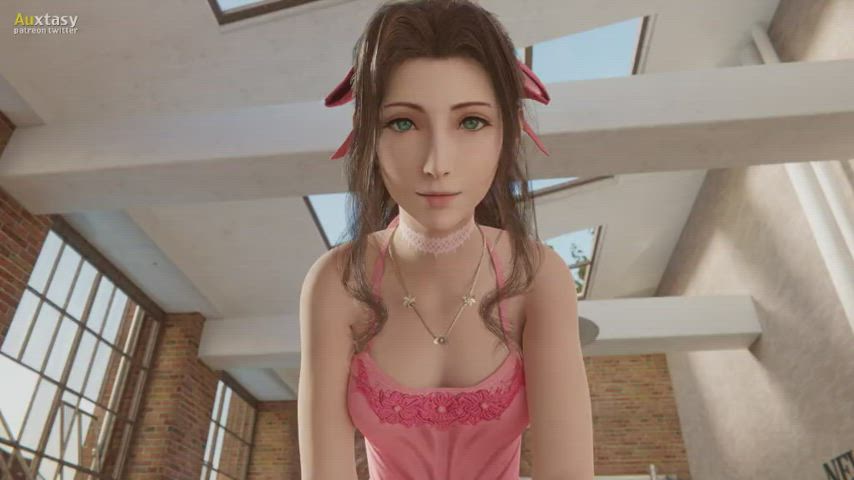 Aerith Cowgirl Ride POV (Auxtasy) [Final Fantasy 7]