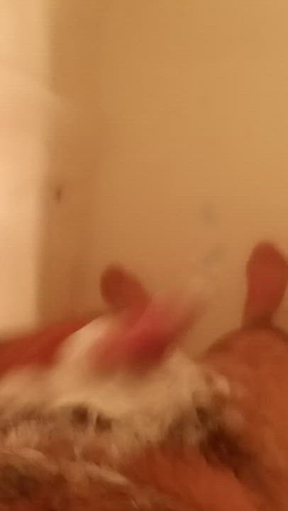 Jerk Off Shower Solo gif