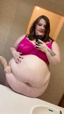 amateur bbw ssbbw belly gif