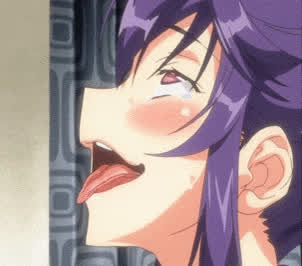 Ahegao Hentai MILF Sister gif