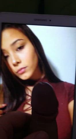 big tits jerk off lips masturbating teen titty fuck tribute gif