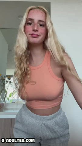 amateur ass big ass big tits blonde boobs teen tiktok tits gif