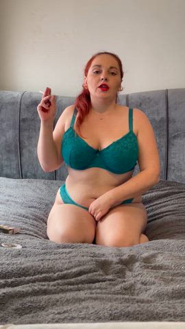 big tits joi masturbating onlyfans smoking solo topless gif