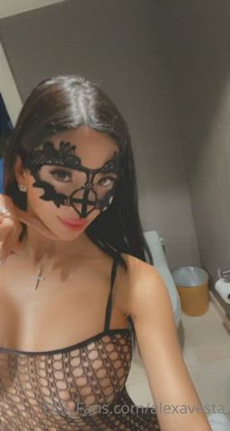 Lingerie Mask Trans gif