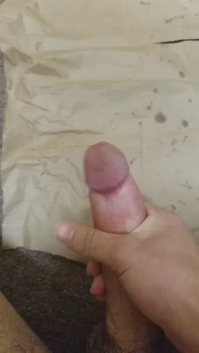 Cum Jerk Off Little Dick gif