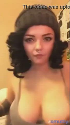 Accidental Big Tits XVideos gif