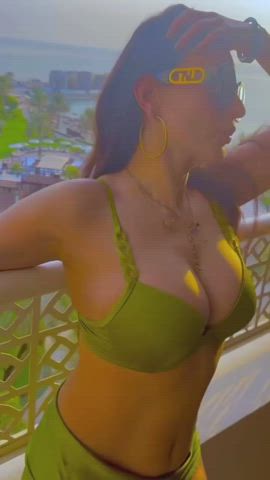 big tits bikini bollywood celebrity cleavage indian gif