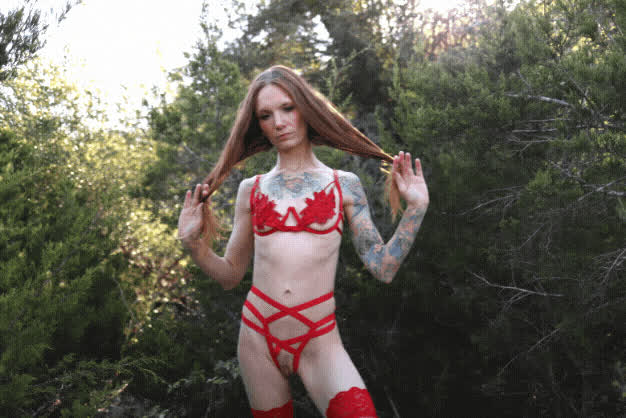 cute lingerie milf natural tits onlyfans petite public redhead tattoo gif