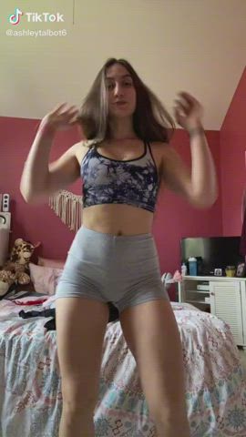 Ass Dancing Shaking Shorts Tease TikTok Twerking gif