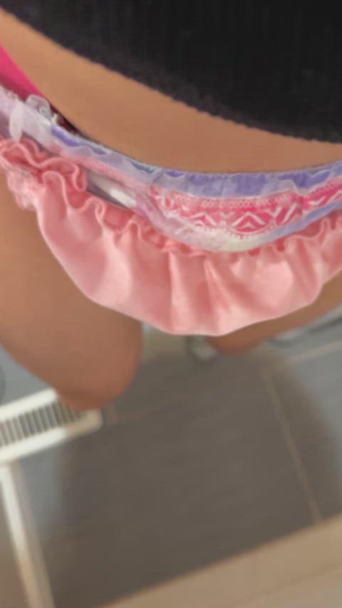 chastity diaper gay piss sissy gif