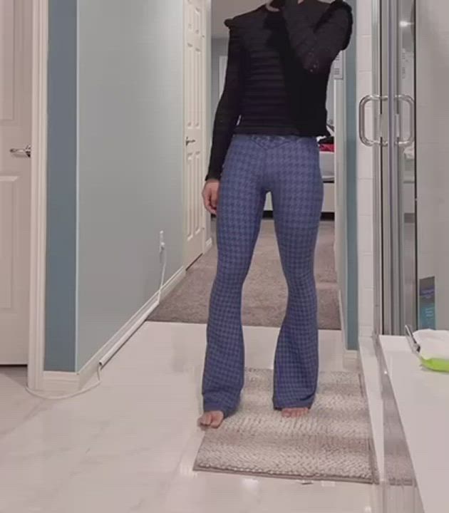 Ass Cute Femboy Leggings Sissy gif