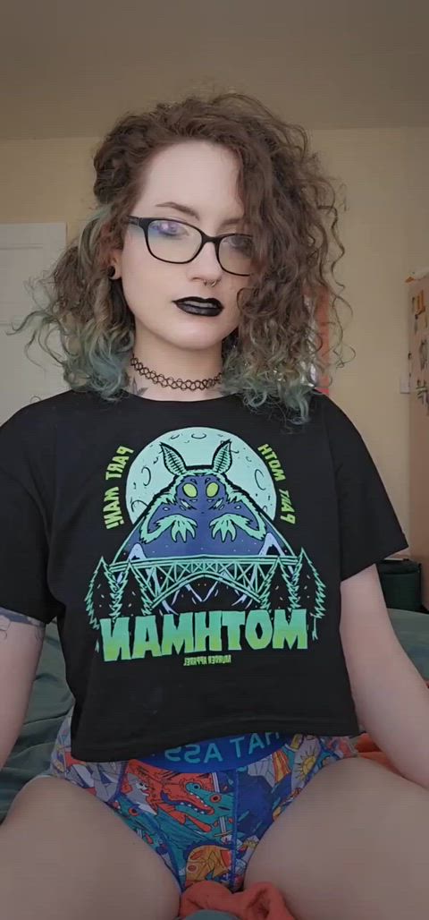 Sexy goth punk girl
