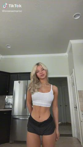 babe blonde body tiktok gif