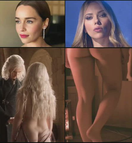 Booty Battle 2: Emilia Clarke vs Scarlett Johansson