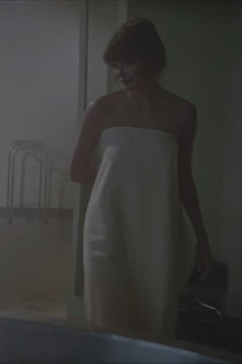 Halloween Topless Towel gif