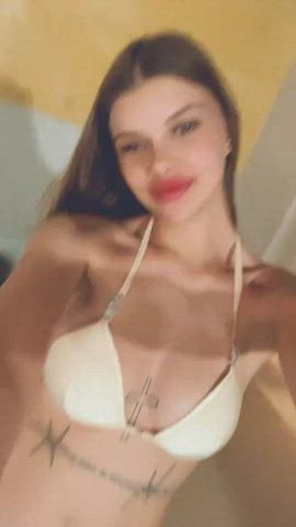 Selfie Smile Teen gif