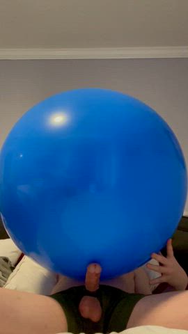 I can’t even explain how incredible it felt rubbing this giant Tuftex 36” balloon