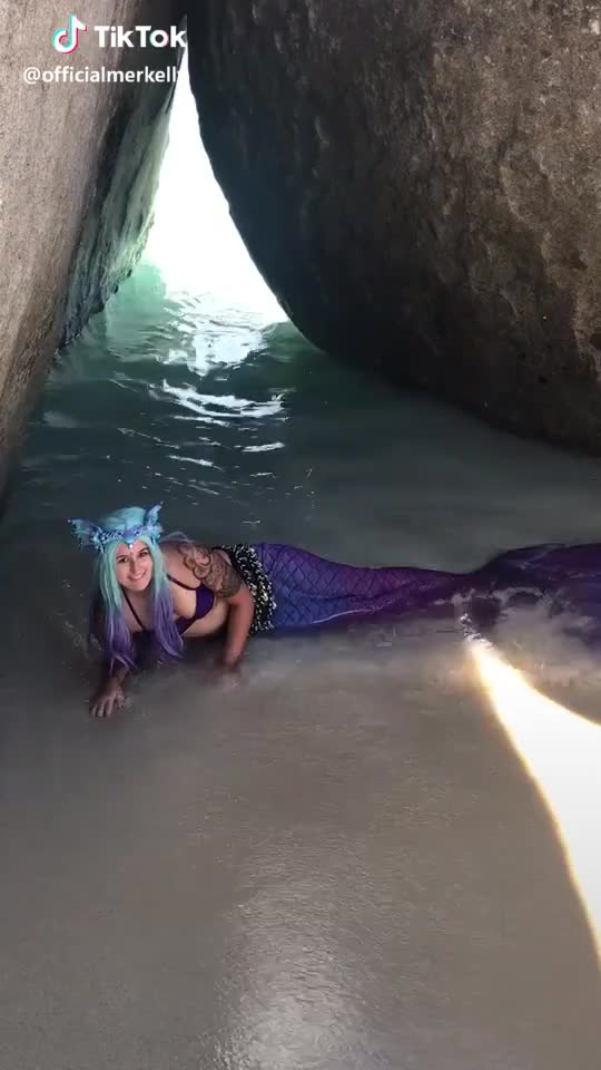  #HappyBirthday to Me! #mermaid at the #baths #virgingorda #bvi #vacation #celebration