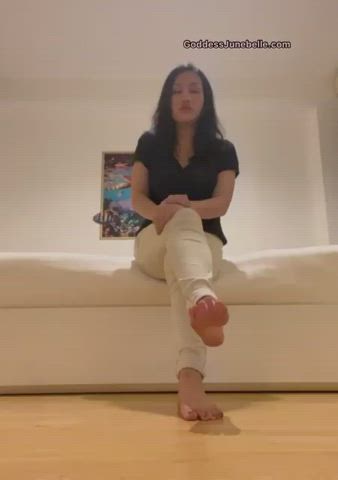 Femdom Foot Fetish Foot Worship Humiliation gif