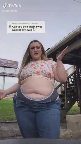 bbw non-nude tiktok gif