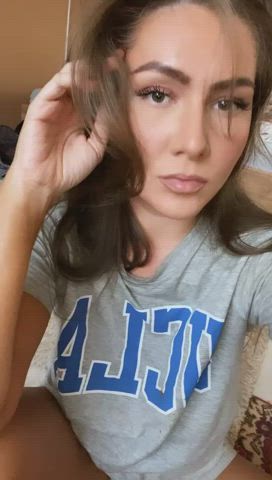 Brunette College OnlyFans gif