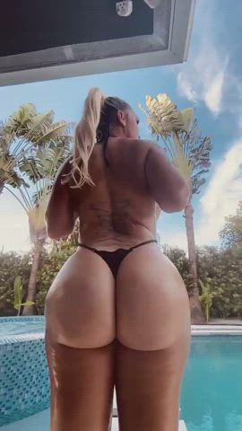 Ass Ass Clapping Big Ass Blonde Nina Kayy Pawg gif