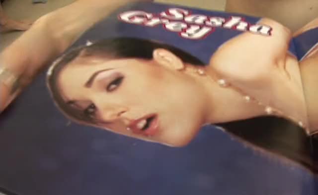 Sasha Grey - Cleans Up Her Cum Tribute