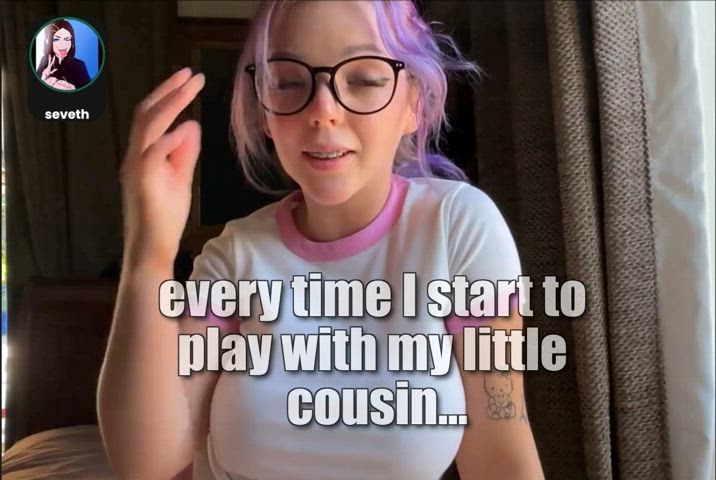 Caption Cousin Facial Funny Porn Glasses OnlyFans Titty Fuck Porn GIF by seveth