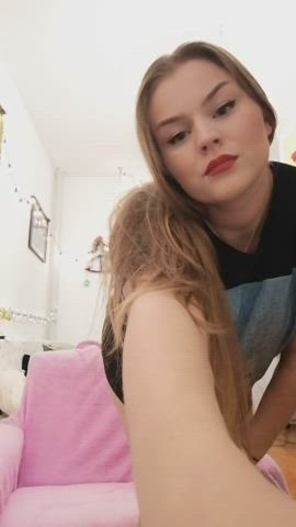 18 Years Old Chubby German gif