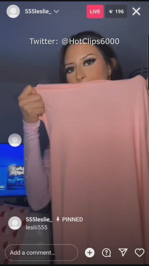 Flash TikTok slips IG Inst instagram Tits Stream Live nipple nipples 1