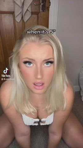 ahegao blonde onlyfans small tits teasing tiktok tits r/tiktits r/titsworship gif