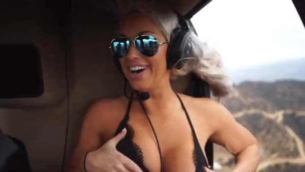 Laci Kay Helicopter Jiggle