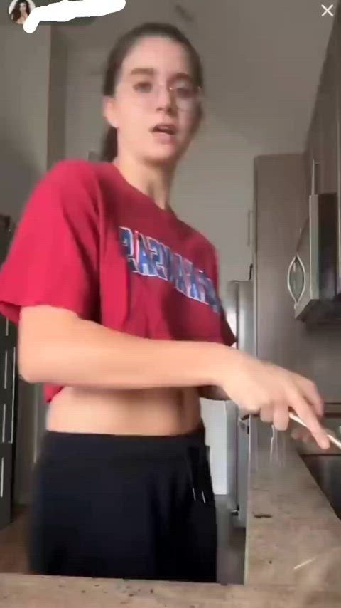 boobs flashing nipples nipslip tiktok r/tiktits gif