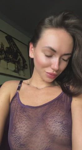 Sex Shower Sissy Small Tits Solo gif