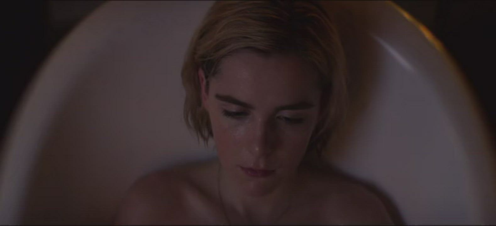 Kiernan Shipka in the Tub