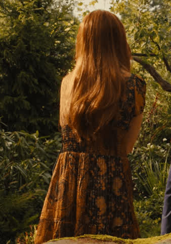 Ass Lingerie Redhead Rose Leslie gif