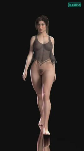 3d animation big tits brunette cute hentai gif