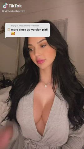 Cleavage Handjob TikTok Tits gif