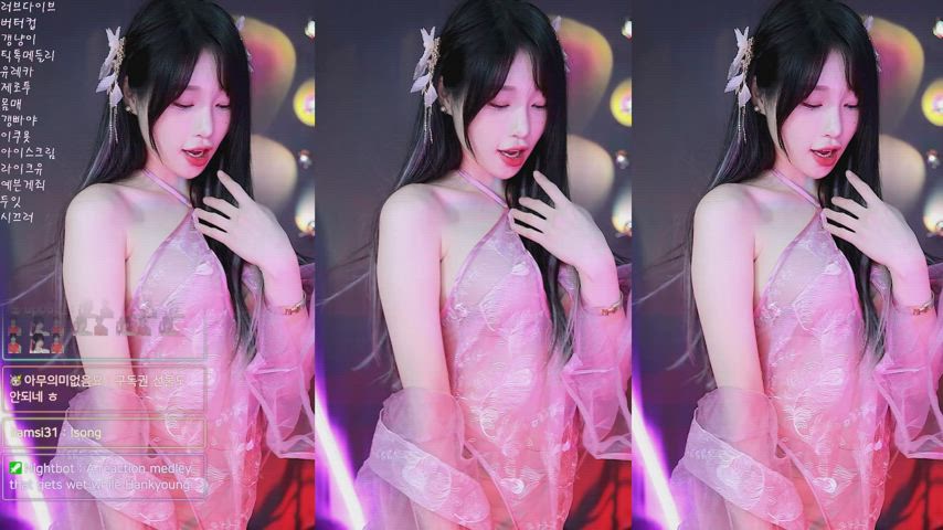 asian big tits dancing korean gif